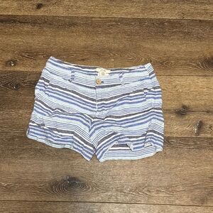 British khaki 100% linen shorts‎ 4